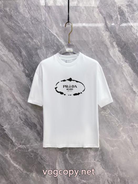PRADA偽 ブランド 夏季限定販売 新作人気 2026のトレンド半袖Tシャツ_0_3