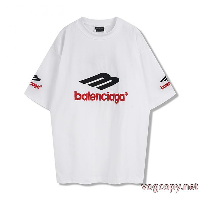半袖Tシャツバレンシアガ 2026ブランド スーパー コピー人気の定番カラー 限定品 風通しの良いフレア 新しい品質保証_0_1