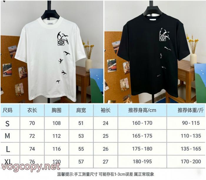 半袖Tシャツロエベ最新の品 魅力的な新作 超人気新作登場ブランド スーパー コピー_0_4