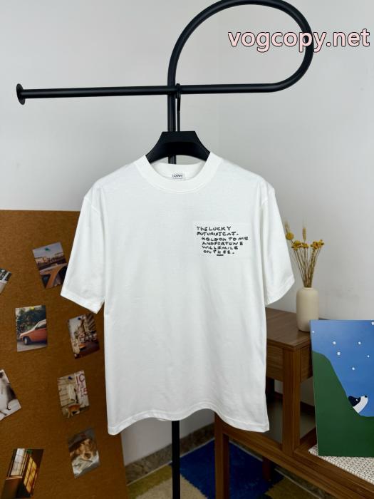 日本発売 心地よい 超激得安い半袖TシャツLOEWE偽 ブランド_0_0