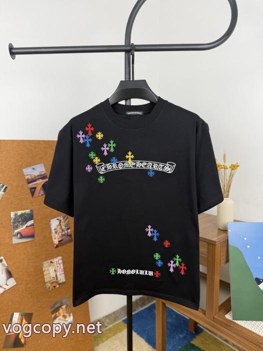 希少お得！ 超HOT新品商品 人気アイテムも同時にチェックCHROME HEARTS半袖Tシャツコピー ブランド 通販_0_0