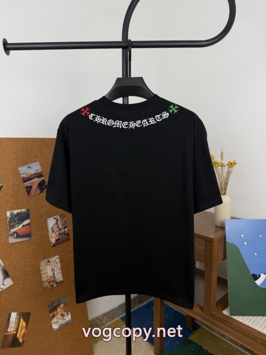 希少お得！ 超HOT新品商品 人気アイテムも同時にチェックCHROME HEARTS半袖Tシャツコピー ブランド 通販_0_2