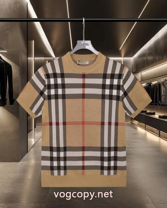 セレブが愛す  最安値送料無料 低価格ブランド コピー 通販半袖TシャツBURBERRY_0_0
