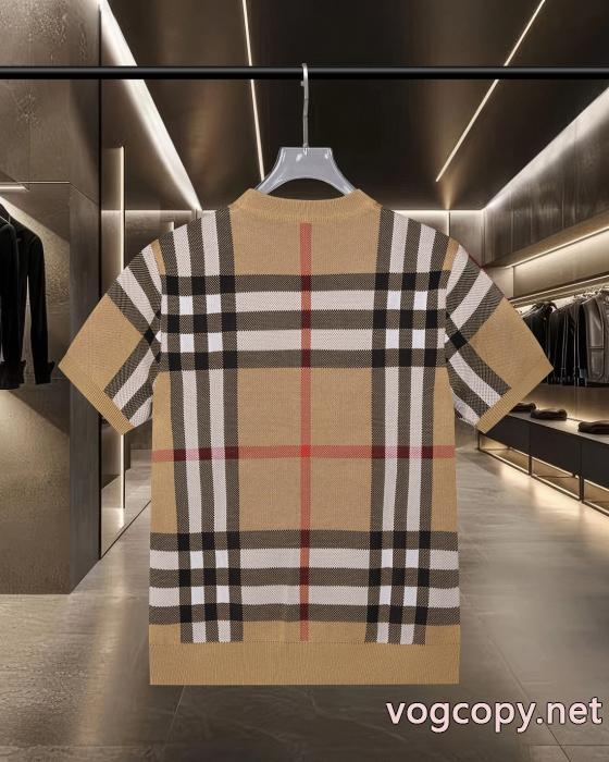 セレブが愛す  最安値送料無料 低価格ブランド コピー 通販半袖TシャツBURBERRY_0_1
