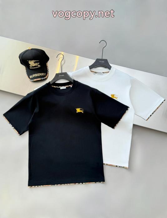 風通しの良いフレア 韓国の人気 262026新作入手困難半袖Tシャツバーバリーブランド コピー 販売_0_0