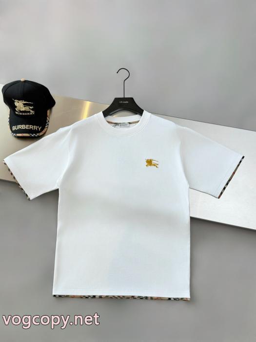 風通しの良いフレア 韓国の人気 262026新作入手困難半袖Tシャツバーバリーブランド コピー 販売_0_1