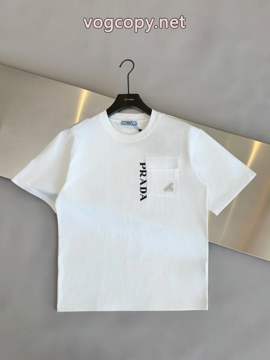 コピー 商品 販売PRADA半袖Tシャツ今年風 売切続出 今季トレンド_0_2