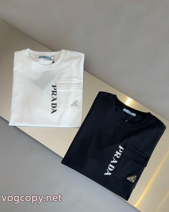 コピー 商品 販売PRADA半袖Tシャツ今年風 売切続出 今季トレンド_0_3