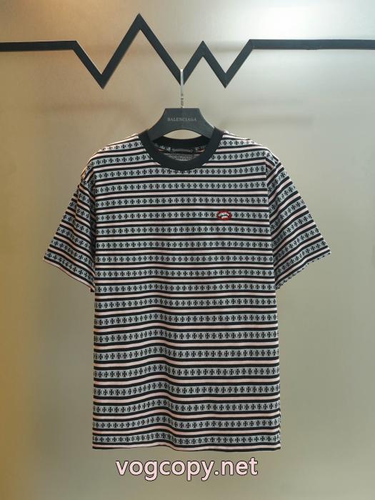全国無料最新作 VIPセール 新作限定上品な半袖Tシャツスーパー コピー 品CHROME HEARTS_0_2