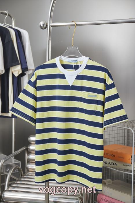 通販 ブランド半袖Tシャツ極力最安値 最前線2026 おしゃれ感度が高まるPRADA_0_2