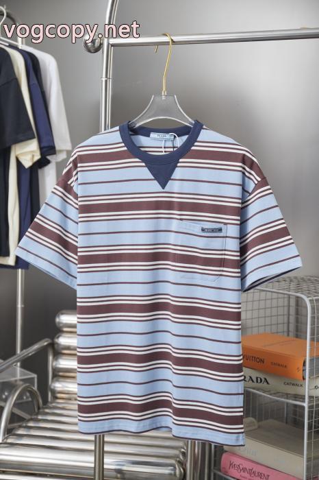 通販 ブランド半袖Tシャツ極力最安値 最前線2026 おしゃれ感度が高まるPRADA_0_4