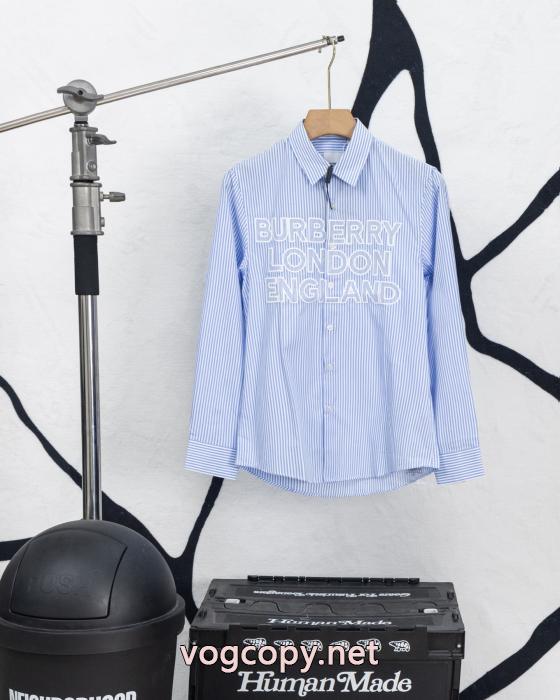 長袖シャツ高級品 2026新作登場 シンプル使える激安 ブランドBURBERRY_0_1