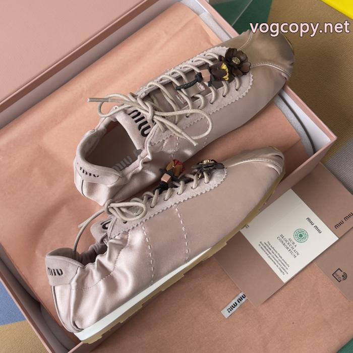 MIUMIU26新品*最安値保証 大人気アイテム 大人っぽいデザインパンプスブランド スニーカー 激安.._0_3