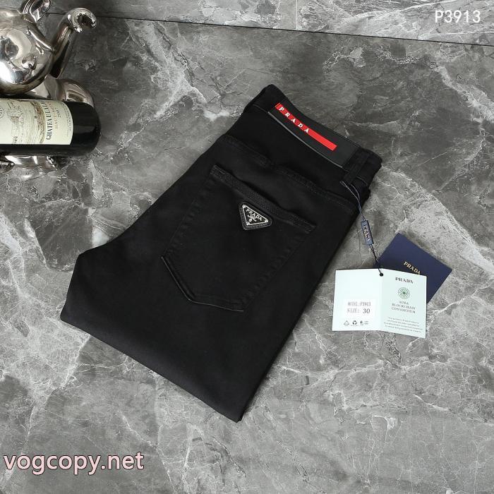 PRADA在庫確保済 今年発売 高級素材ジーンズ偽 ブランド 販売_0_3