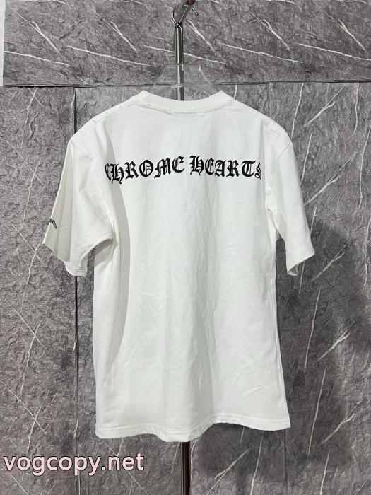 ブランド スーパー コピー 通販半袖TシャツCHROME HEARTS新作愛用セレブ多数 完売確実 デザイン性抜群_0_1