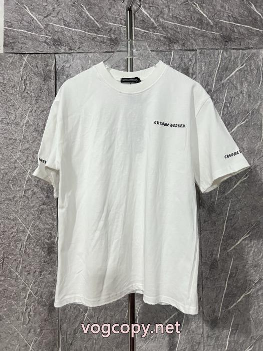 ブランド スーパー コピー 通販半袖TシャツCHROME HEARTS新作愛用セレブ多数 完売確実 デザイン性抜群_0_2
