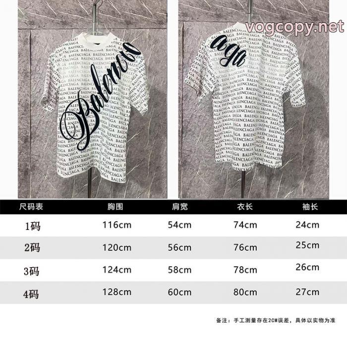 2026年モデル 夏新商品 高品質 人気BALENCIAGA半袖Tシャツスーパー コピー 品_0_4