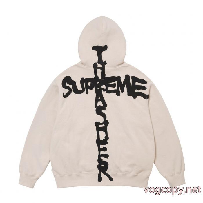 偽物 ブランド 激安SUPREMEパーカーオシャレな雰囲気 透け感の持つ涼しげな印象 人気復活_0_2