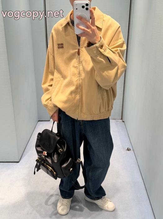 ブランド 偽物 激安 通販個性的なデザ 気になるアイテム人気 新作限定おしゃ可愛MIUMIUコート_0_1