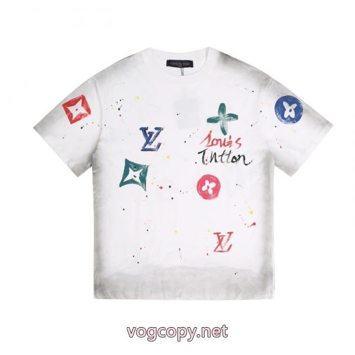 スーパー コピー  大人でお上品 本日限定安い 激安通販限定商品ルイ ヴィトン半袖Tシャツ_0_1