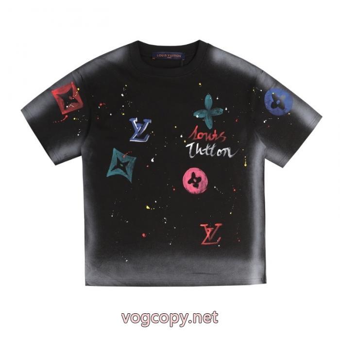 スーパー コピー  大人でお上品 本日限定安い 激安通販限定商品ルイ ヴィトン半袖Tシャツ_0_3