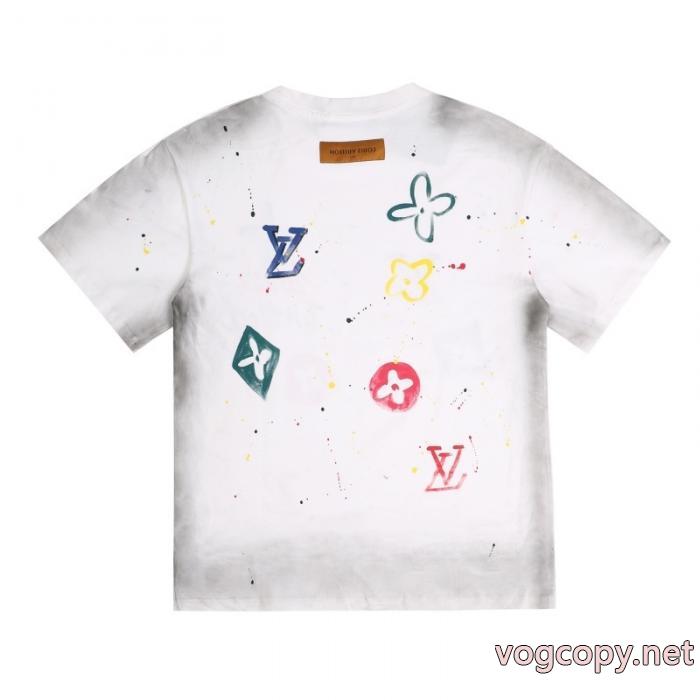 スーパー コピー  大人でお上品 本日限定安い 激安通販限定商品ルイ ヴィトン半袖Tシャツ_0_4