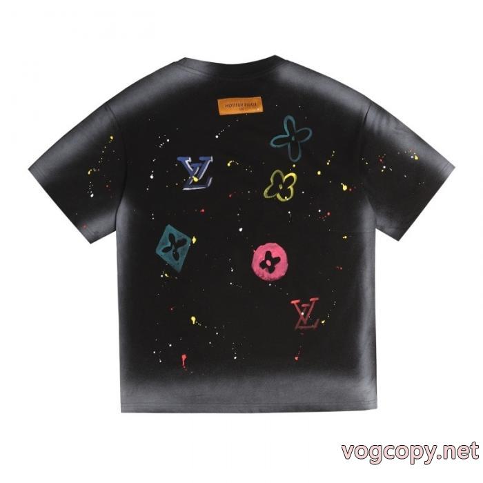 スーパー コピー  大人でお上品 本日限定安い 激安通販限定商品ルイ ヴィトン半袖Tシャツ_0_5