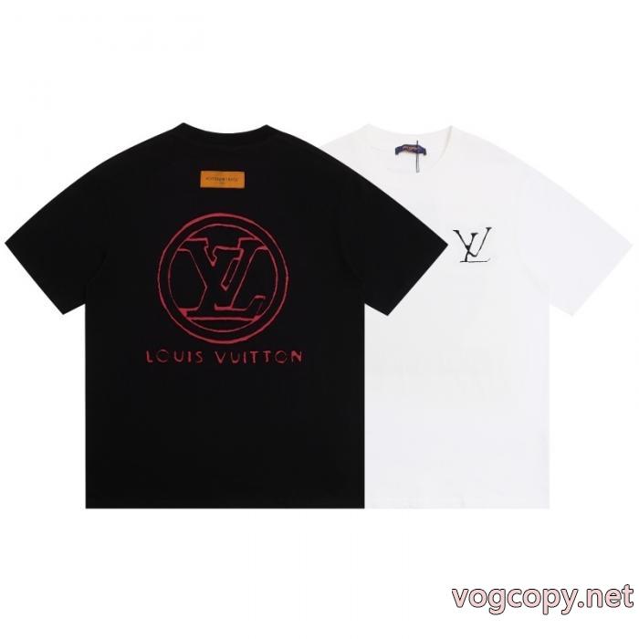 コピー 商品 販売LOUIS VUITTON半袖Tシャツ2026新作限定 永遠の定番 特別感満載のデザイン_0_1