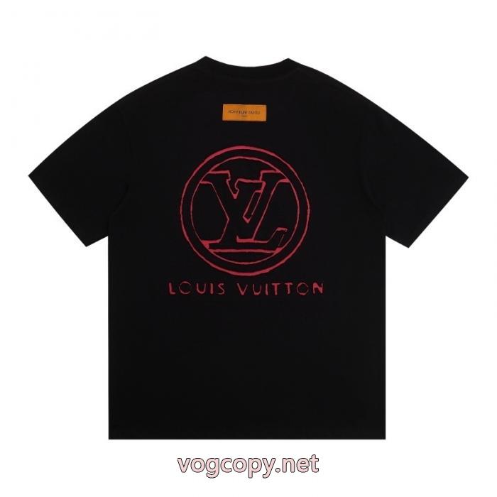コピー 商品 販売LOUIS VUITTON半袖Tシャツ2026新作限定 永遠の定番 特別感満載のデザイン_0_3