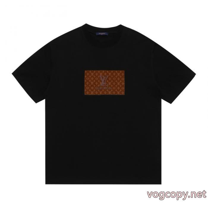 ルイ ヴィトン速達EMS便 HOT260%新品 シックな色合い半袖Tシャツブランド コピー 販売店_0_1