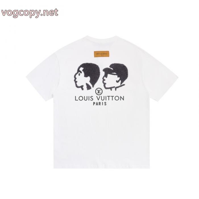 2026新品セール 知的セクシースタイル お手頃価格LOUIS VUITTON激安 ブランド 通販半袖Tシャツ_0_2