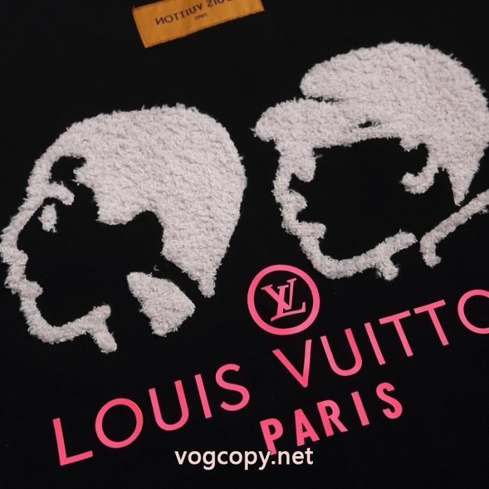 2026新品セール 知的セクシースタイル お手頃価格LOUIS VUITTON激安 ブランド 通販半袖Tシャツ_0_3