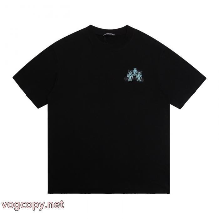 CHROME HEARTS偽 ブランド 購入即発送可能 肌触りが良い お洒落な印象半袖Tシャツ_0_4