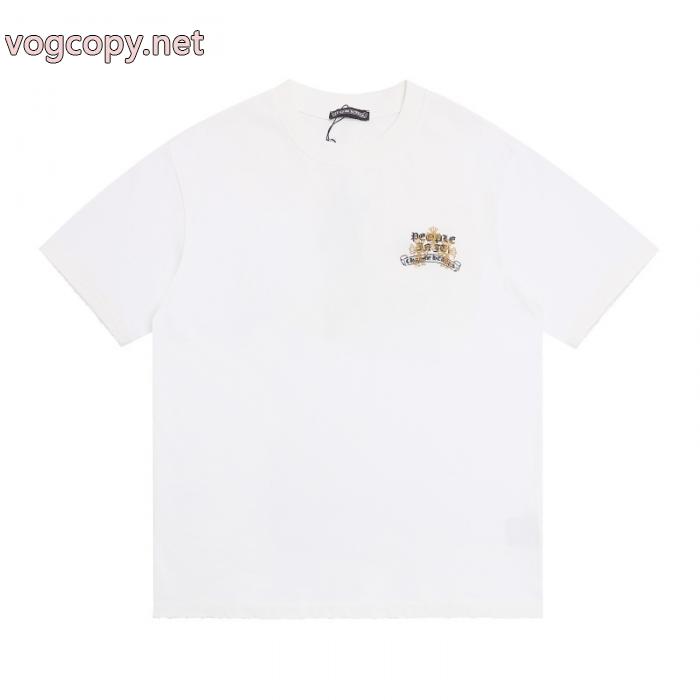 CHROME HEARTS偽 ブランド 購入即発送可能 肌触りが良い お洒落な印象半袖Tシャツ_0_5