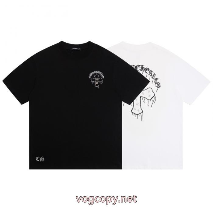 CHROME HEARTSコピー ブランド韓国高級服 無敵アイテム 人気いっぱい半袖Tシャツ_0_3