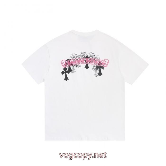半袖TシャツCHROME HEARTS雑誌掲載ブランド オーバーサイズ 2026aw トレンドブランド コピー ショップ_0_4