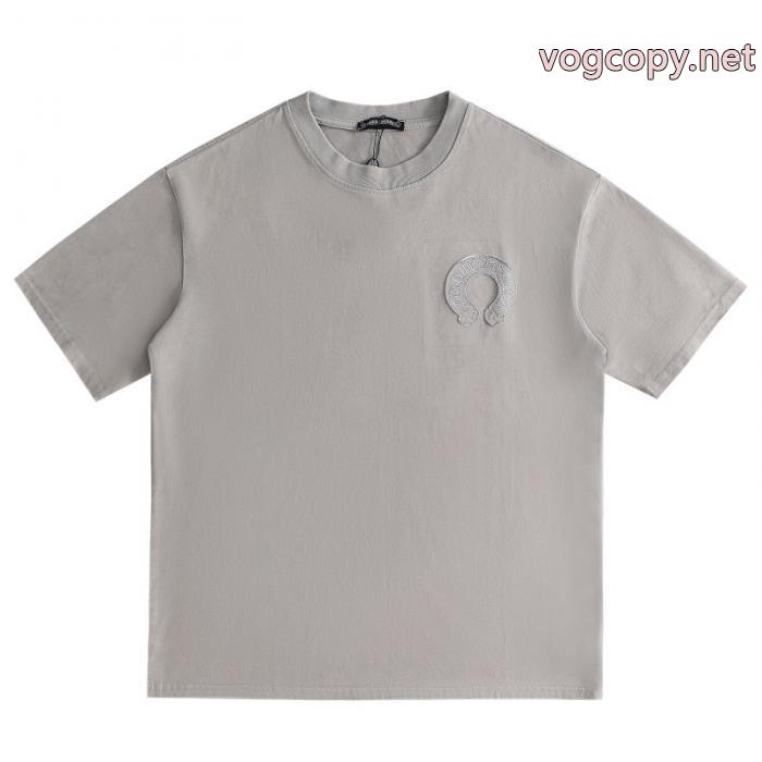 激安 ブランド 通販コーデの主役 2026年用 無敵アイテム半袖TシャツCHROME HEARTS_0_3