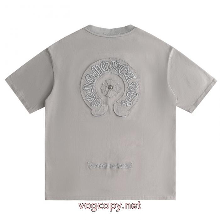 激安 ブランド 通販コーデの主役 2026年用 無敵アイテム半袖TシャツCHROME HEARTS_0_4