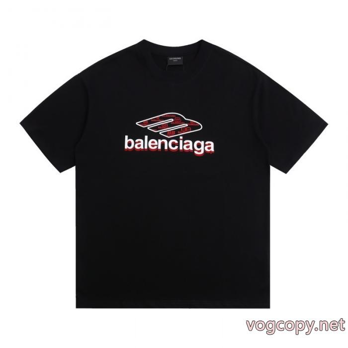 稀少*新品 格好良すぎる 圧倒的な存在感半袖TシャツBALENCIAGAブランド コピー 品_0_0