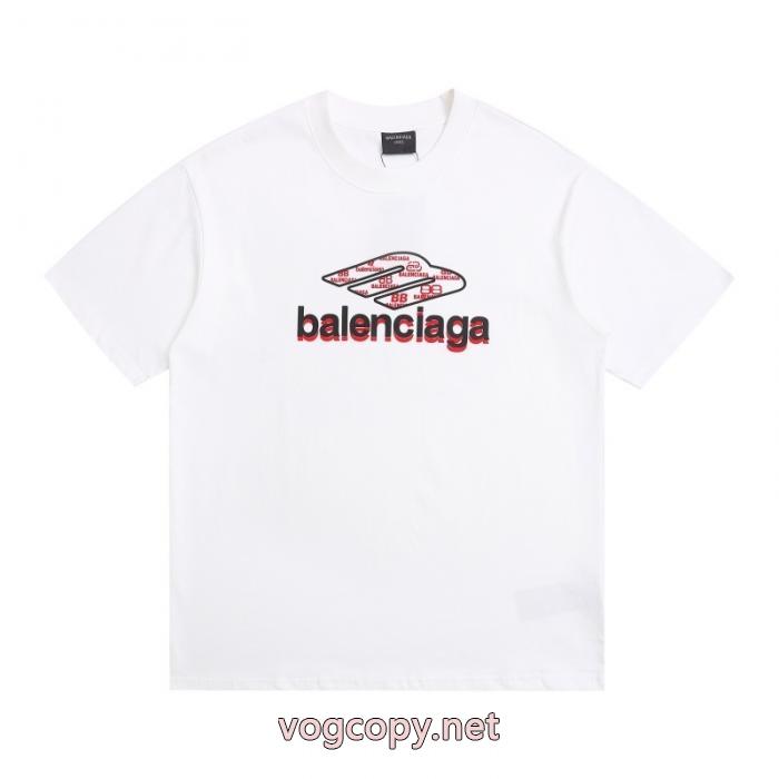 稀少*新品 格好良すぎる 圧倒的な存在感半袖TシャツBALENCIAGAブランド コピー 品_0_2