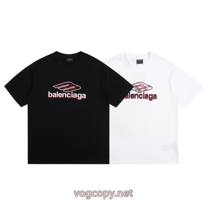 稀少*新品 格好良すぎる 圧倒的な存在感半袖TシャツBALENCIAGAブランド コピー 品_0_3