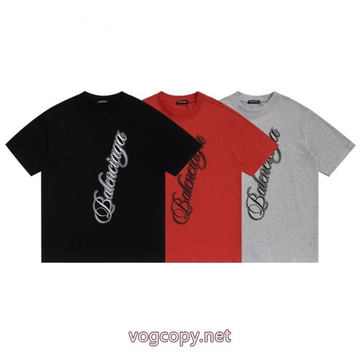 BALENCIAGA在庫あり即発 VIP価格26ss海外発  コスパ最高のプライス偽物 ブランド 激安半袖Tシャツ_0_3