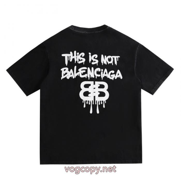 追跡あり 話題人気商品 華やかに演出する激安 ブランド半袖TシャツBALENCIAGA_0_2