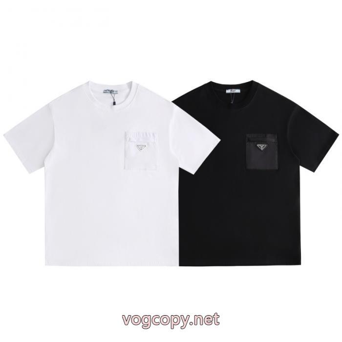 ブランド 通販PRADA半袖Tシャツ極上美品 少量再入荷 フォーマル多機能 _0_3