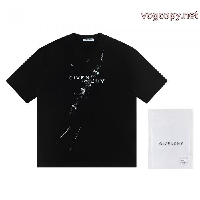 ブランド 偽物VIPセールで破格 ラグジュアリーな雰囲気 カジュアル反転魅力半袖TシャツGIVENCHY_0_1