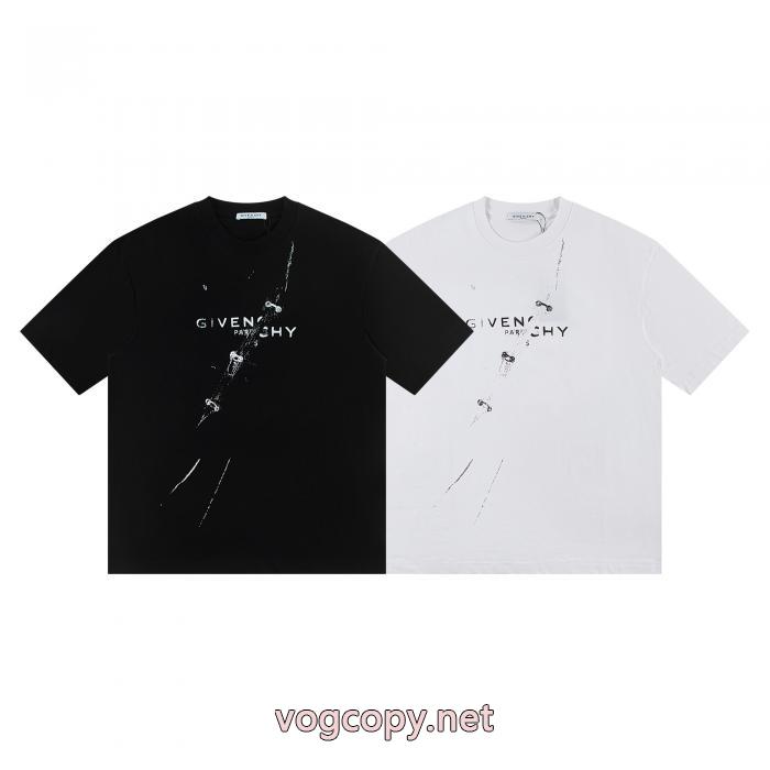 ブランド 偽物VIPセールで破格 ラグジュアリーな雰囲気 カジュアル反転魅力半袖TシャツGIVENCHY_0_3