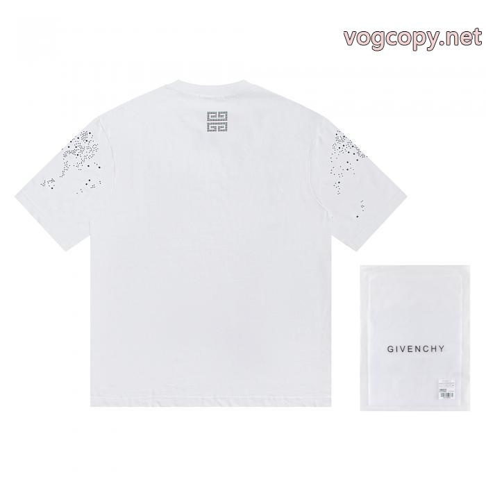 コピー 通販半袖Tシャツ季節感あふれる注目の新作 NEW!国内完売 上質な素材GIVENCHY_0_4