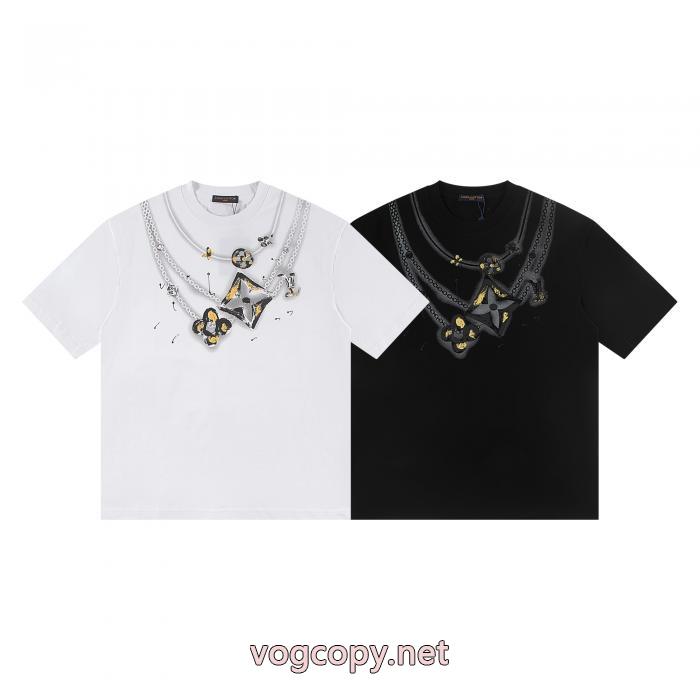 HOT新作登場 専門通販店 今すぐ欲しい半袖TシャツLOUIS VUITTONブランド 激安_0_0