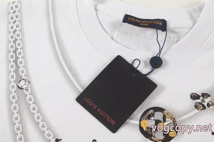 HOT新作登場 専門通販店 今すぐ欲しい半袖TシャツLOUIS VUITTONブランド 激安_0_3