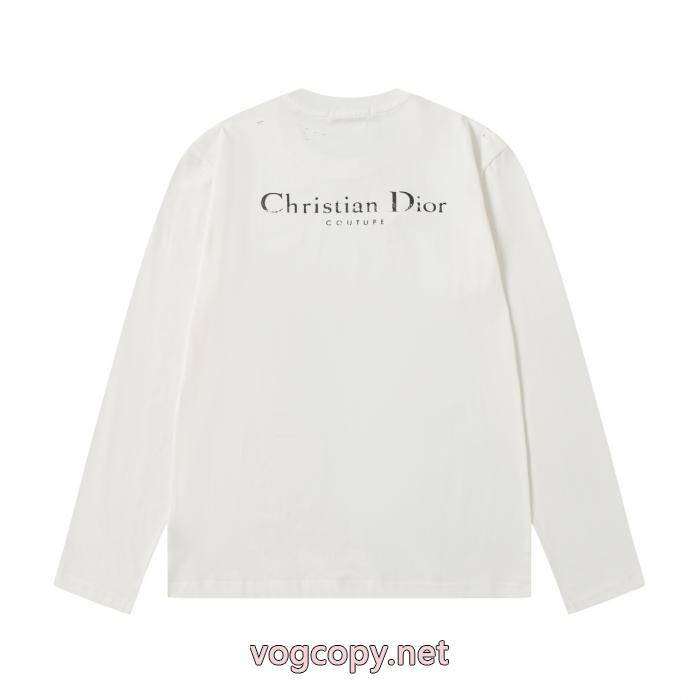 人気セール低価 春季新作品 新品人気上昇長袖TシャツDiorコピー ブランド 販売_0_2